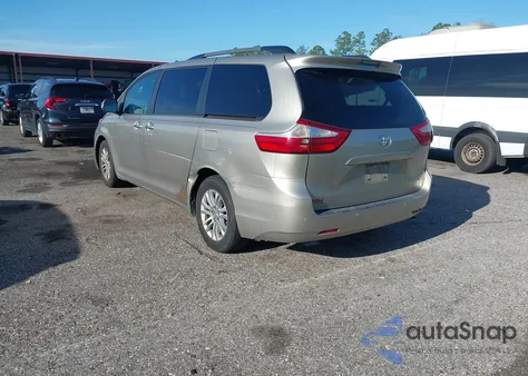 2015 Toyota Sienna Xle 8 Passenger из США, поврежденный, VIN 5TDYK3DC6FS544530